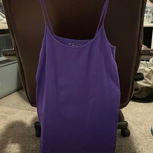 Purple tank top
